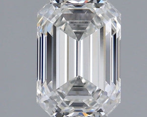 1.93 Carat F VS1 Emerald Lab Diamond