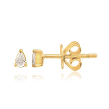 Load image into Gallery viewer, Petite Pear Stud
