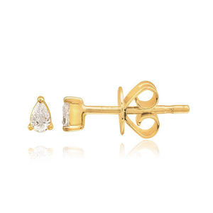 Petite Pear Stud
