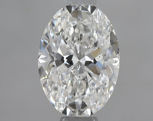 0.76 Carat G-SI2 Oval Cut Diamond