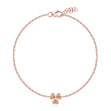 Load image into Gallery viewer, Small Pave Flower Bracelet
