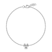 Load image into Gallery viewer, Small Pave Flower Bracelet
