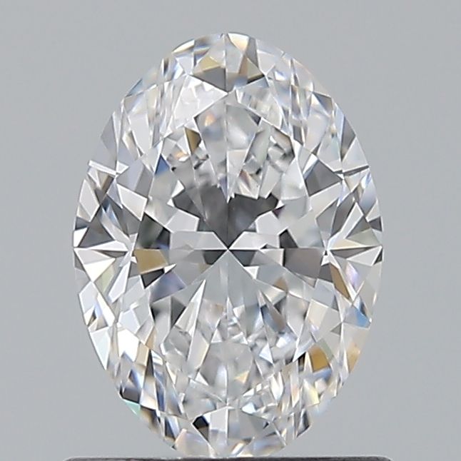 0.71 Carat D-VVS2 Oval Cut Diamond