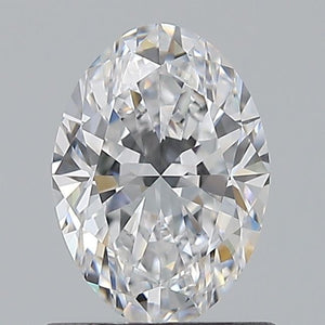 0.71 Carat D-VVS2 Oval Cut Diamond