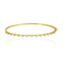 Load image into Gallery viewer, Diamond Gold Segment Bangle
