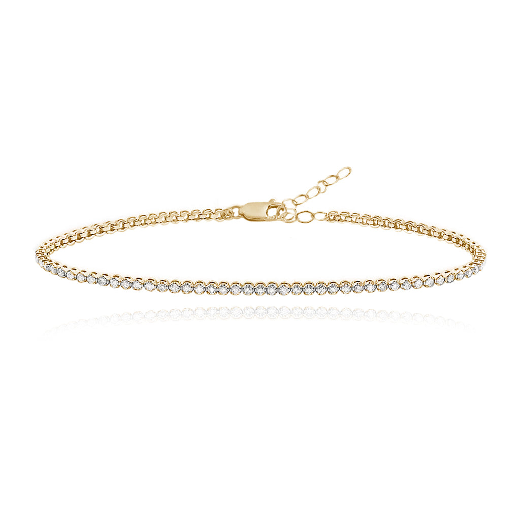 Petite Diamond Tennis Bracelet