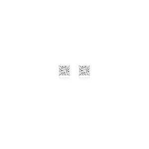 Princess Prong Lab Diamond Studs