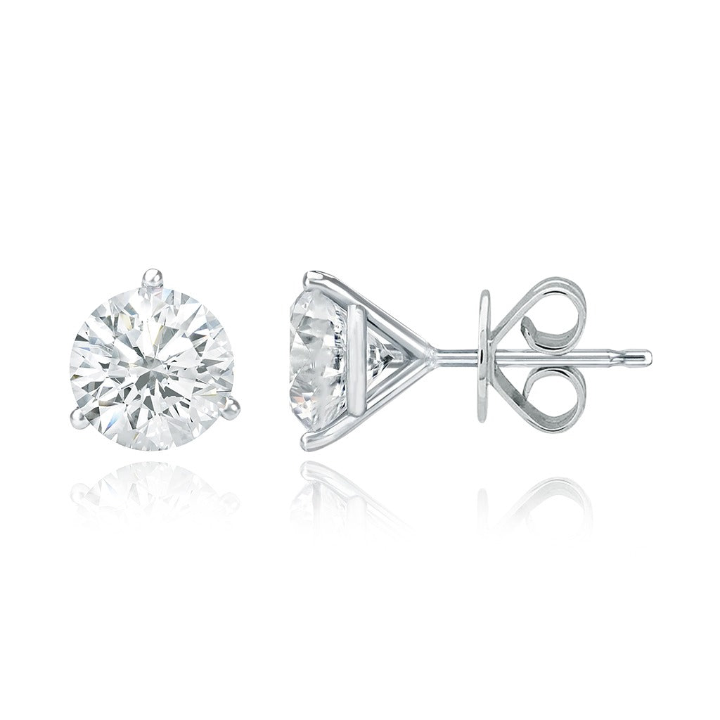 Classic Diamond Studs 2 cts.