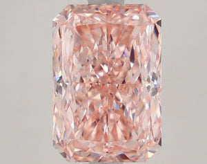 2.52 Carat Radiant Cut Fancy Pink