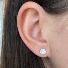 Load image into Gallery viewer, Classic Diamond Studs 2 cts.
