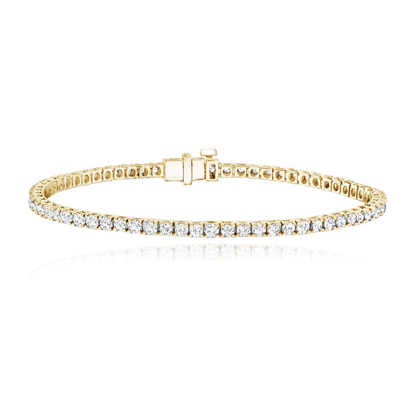 Lab Diamond Tennis Bracelet 3ct