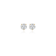 Load image into Gallery viewer, 3.5ctw Lab Diamond Studs Pair for elegant occasions, ideal for luxury fine jewelry lovers.
