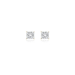 Princess Prong Lab Diamond Studs