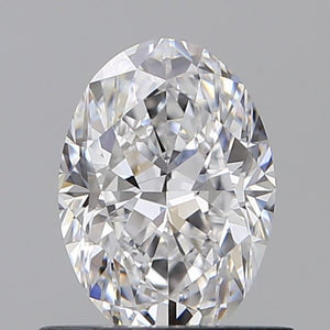 0.71 Carat D-VVS2 Oval Cut Diamond