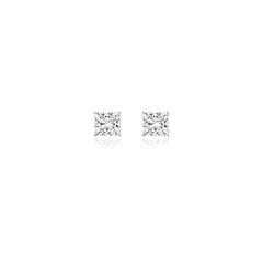 Princess Prong Lab Diamond Studs