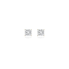 Princess Prong Lab Diamond Studs