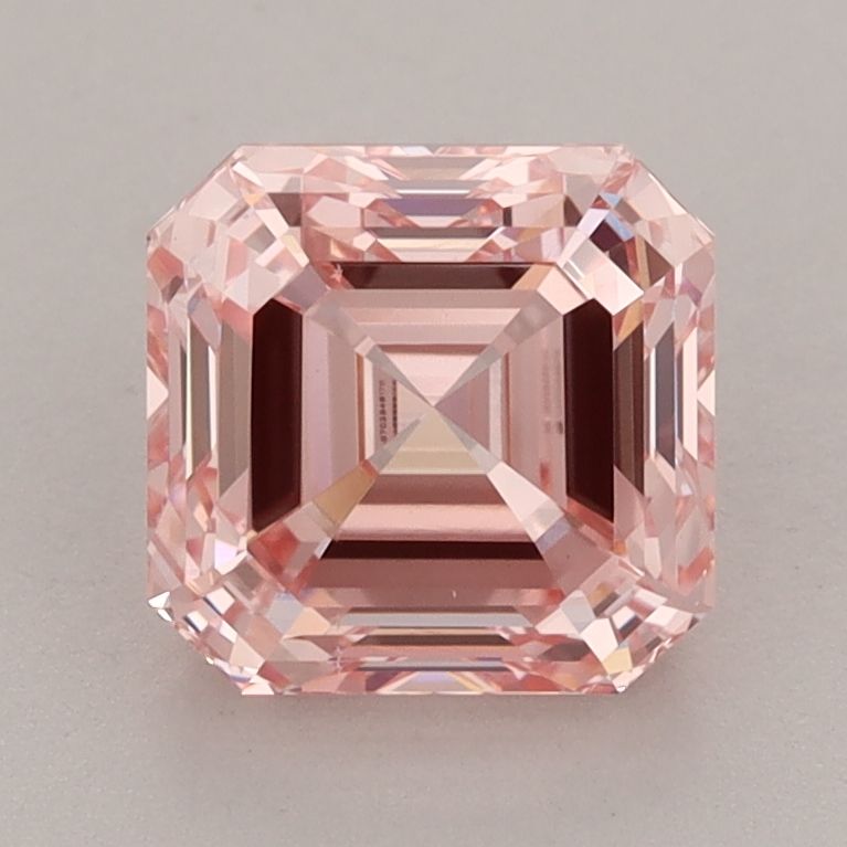 2.20 Carat Pink VS2 Asscher Diamond