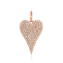 Load image into Gallery viewer, Jumbo Pave Heart Charm
