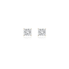 Princess Prong Lab Diamond Studs