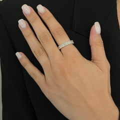 Radiant Diamond Eternity Ring