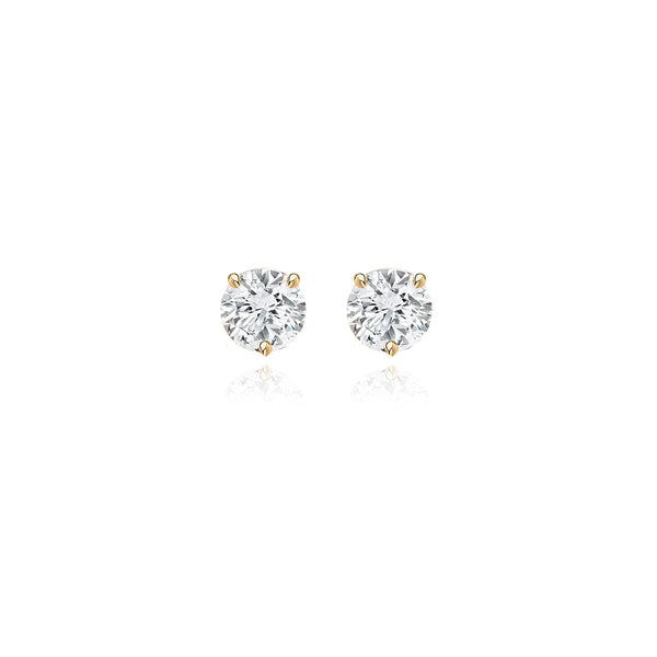 5ctw Lab Diamond Studs (Pair)