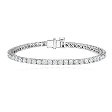 Load image into Gallery viewer, Lab Diamond Tennis Bracelet 5ct
