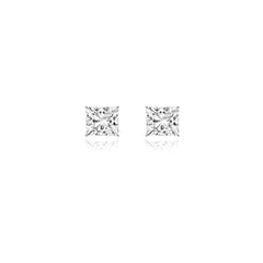 Princess Prong Lab Diamond Studs