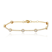 Load image into Gallery viewer, Multi  Round Tennis Bracelet
