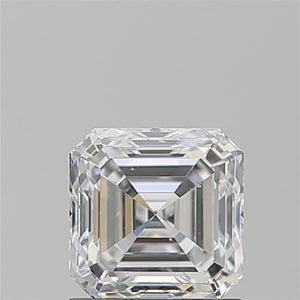 1.10 Carat E-SI1 Asscher Cut Diamond