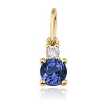 Load image into Gallery viewer, Diamond and Birthstone Charm
