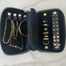 Load image into Gallery viewer, Black Jewelry Travel Case

