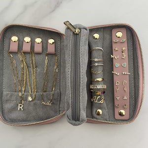 Blush Jewelry Travel Case