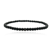 Load image into Gallery viewer, Small Onyx Bead Men Bracelet
