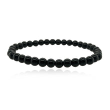 Load image into Gallery viewer, Large Onyx Bead Men Bracelet

