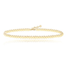 Load image into Gallery viewer, Bead Gold Anklet
