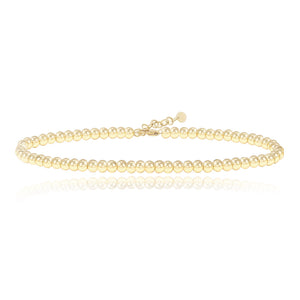 Bead Gold Anklet