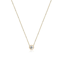 Load image into Gallery viewer, Small Solitaire Diamond Necklace
