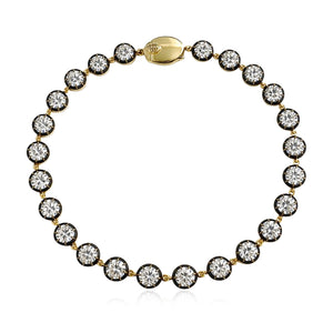 Black Rhodium Tennis Bracelet