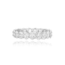 Load image into Gallery viewer, Bridal Oval Cut Eternity Ring
