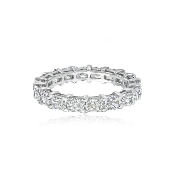 Bridal Radiant Cut Eternity Ring