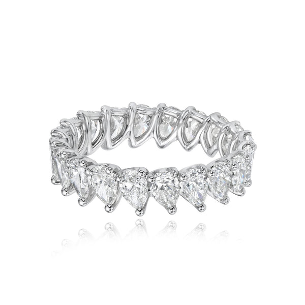 Bridal Pear Cut Eternity Ring