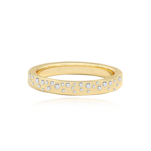 Cascade Diamonds Wedding Ring