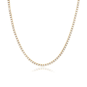 Classic Diamond Tennis Necklace