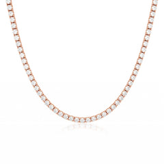 Classic Diamond Tennis Necklace