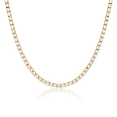 Classic Diamond Tennis Necklace
