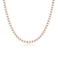 Classic Diamond Tennis Necklace