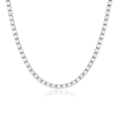 Classic Diamond Tennis Necklace