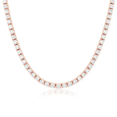 Classic Diamond Tennis Necklace