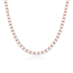 Classic Diamond Tennis Necklace