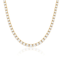 Classic Diamond Tennis Necklace